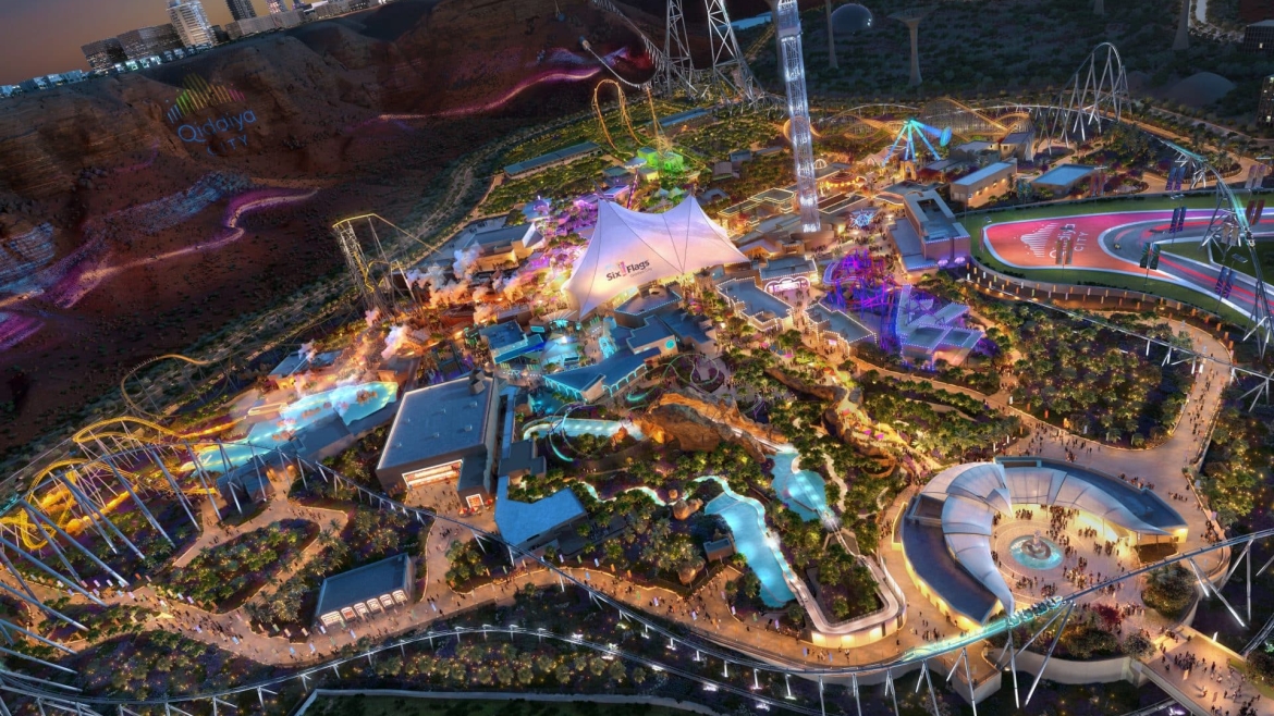 Lighting the Power of Play at Six Flags Qiddiya City