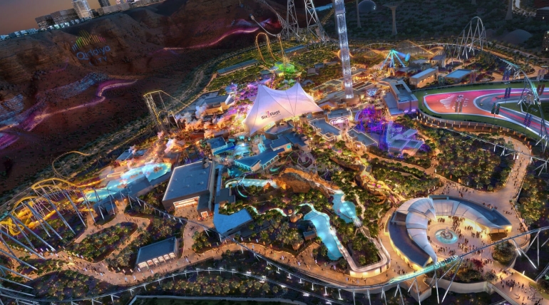 Lighting the Power of Play at Six Flags Qiddiya City